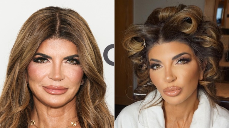 Teresa Giudice con reflejos caramelo