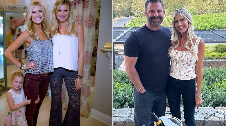 Christina Haack junto a su hija, su amiga y su novio