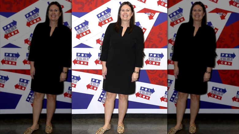 Sarah Huckabee Sanders asiste al Día de Politicon 2019 en Nashville, Tennessee