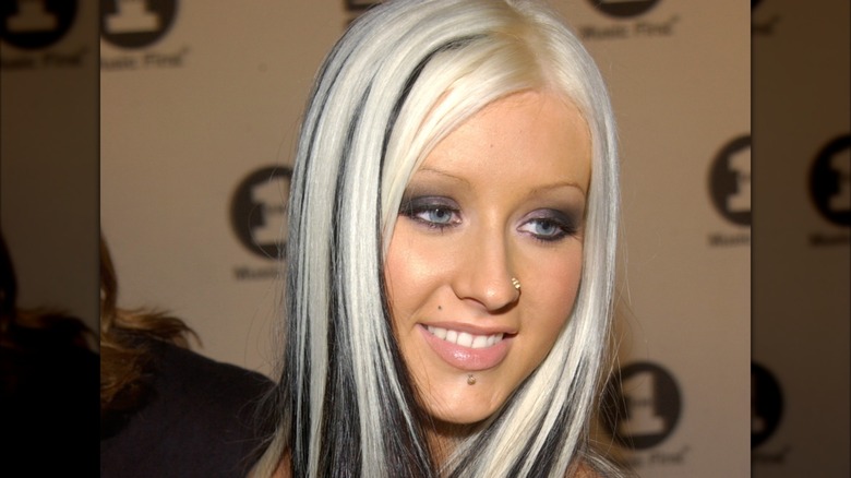 Cristina Aguilera en 2002