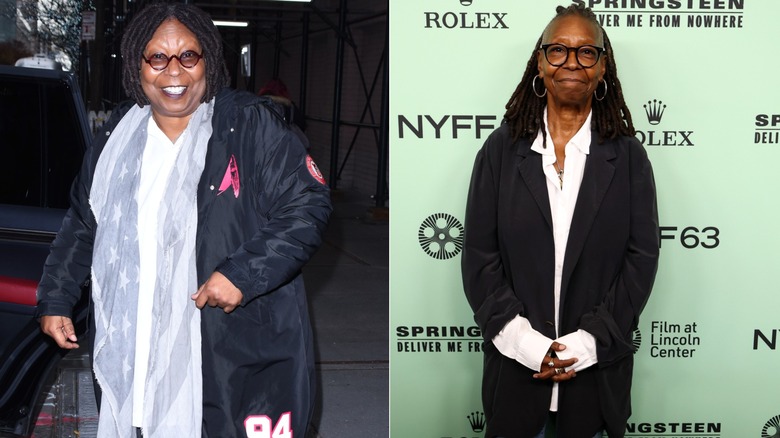 Whoopi Goldberg en 2021 versus 2025 después de comenzar con las inyecciones de GLP 1