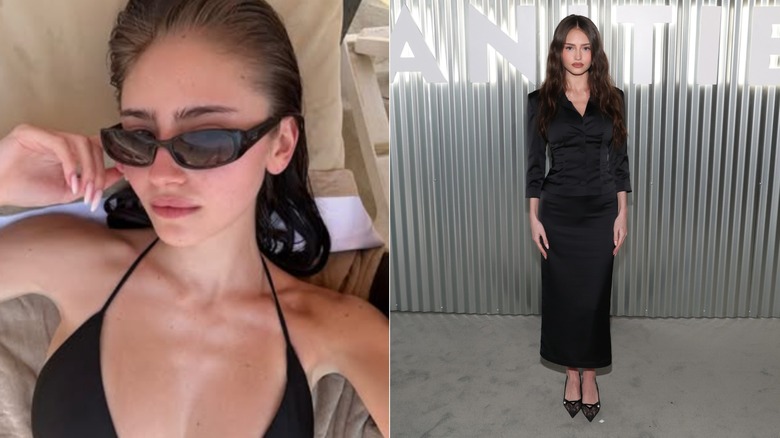 Leni Klum descansa con gafas de sol / Leni Klum asiste a un evento de Vanity Fair el 11 de marzo de 2026 en Los Ángeles