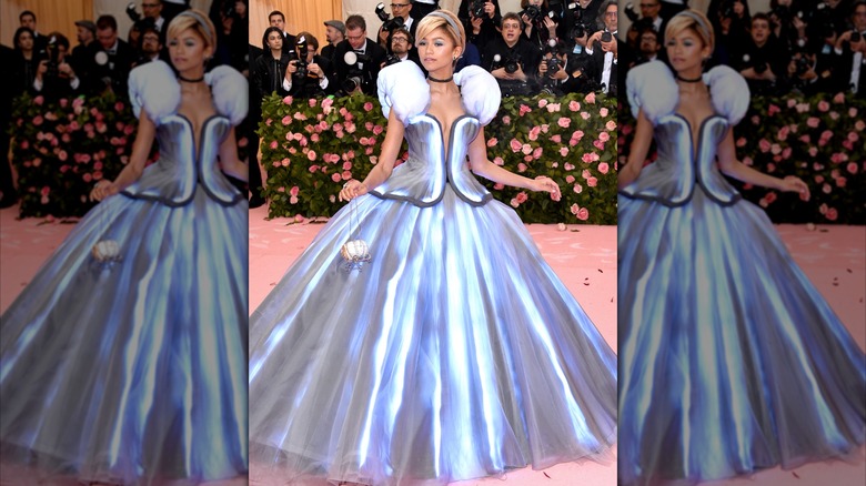 Zendaya vestida de Cenicienta en la Met Gala 2019