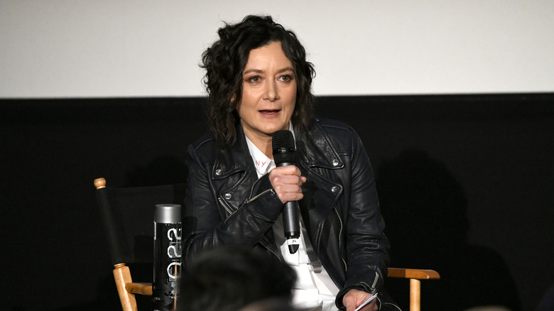 Sara Gilbert asiste al evento Emmy FYC 2019 de Sony Pictures Television 'Toast to the Arts' el 4 de mayo de 2019 en Los Ángeles, California