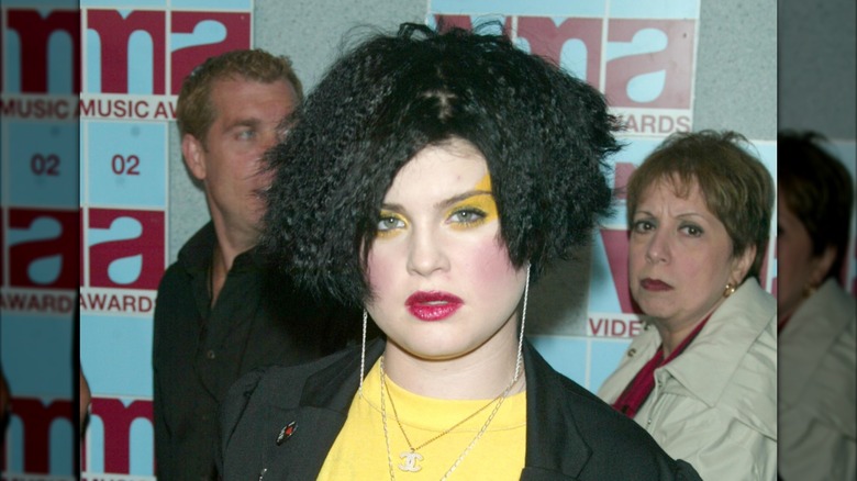 Kelly Osbourne en los MTV Video Music Awards 2002 en el Radio City Music Hall de Nueva York