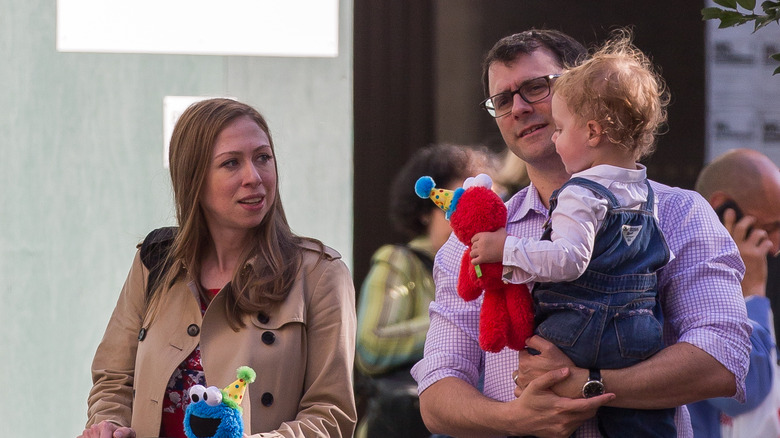 Chelsea Clinton y Marc Mezvinsky en 2016