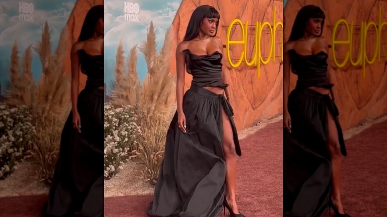 Ciara Miller en el estreno de la tercera temporada de Euphoria