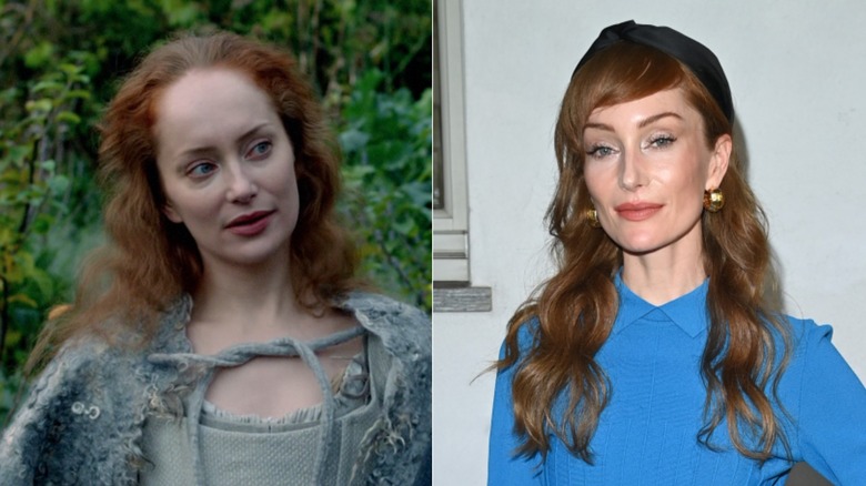Lotte Verbeek en la temporada 1 de Outlander y en 2021
