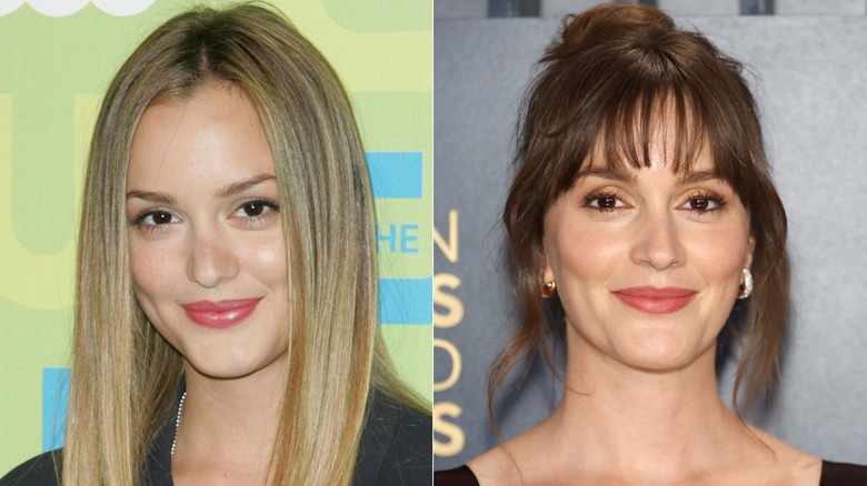 Leighton Meester en 2009 y 2024