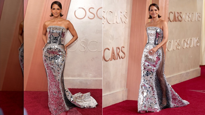 Halle Berry en los Oscar 2025.