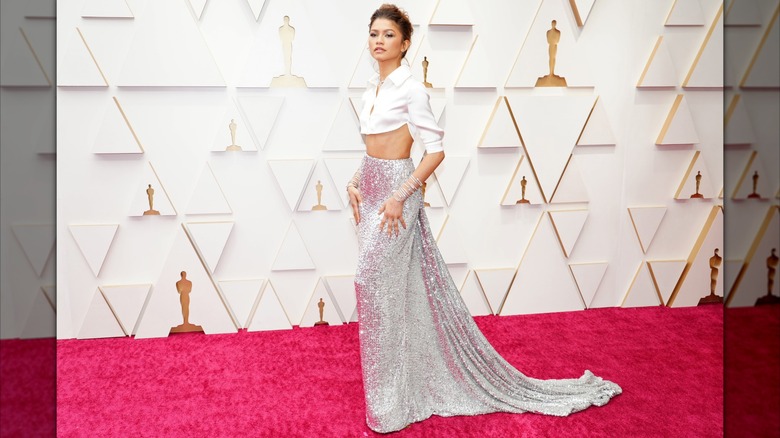 Zendaya en los Oscar 2022.