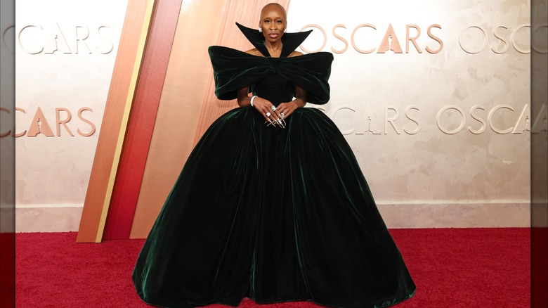 Cynthia Erivo en los Oscar 2025.