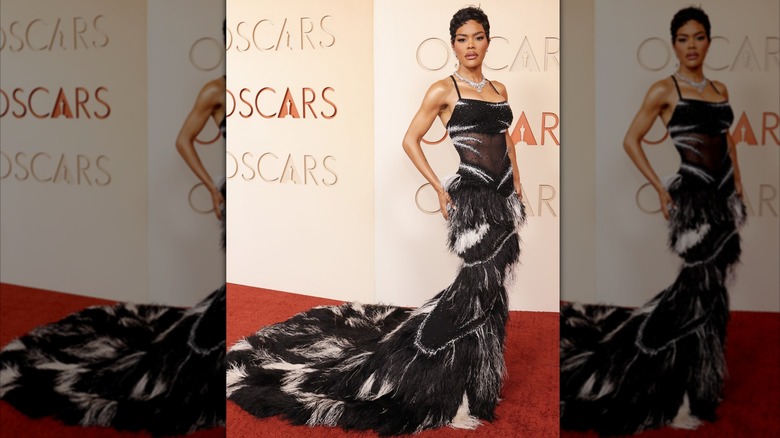 Teyana Taylor en los Oscar 2026.