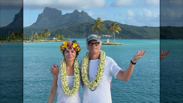 Lisa Rinna y Harry Hamlin de vacaciones