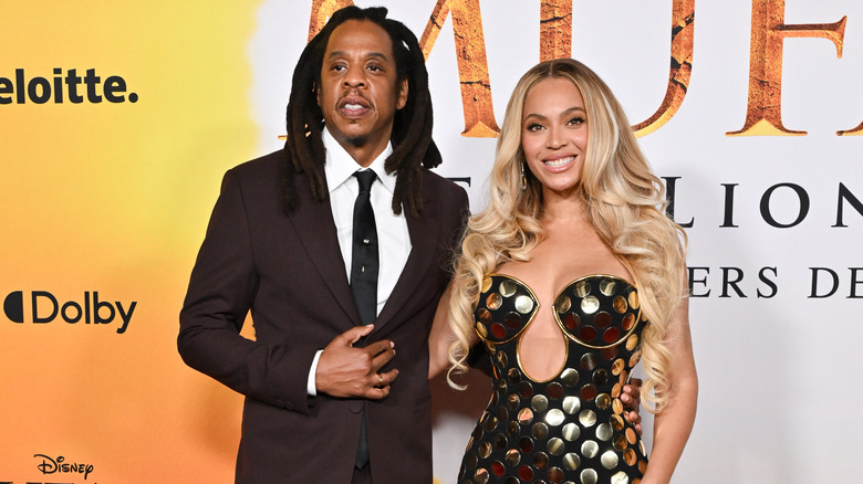 Beyoncé y Jay-Z en el 