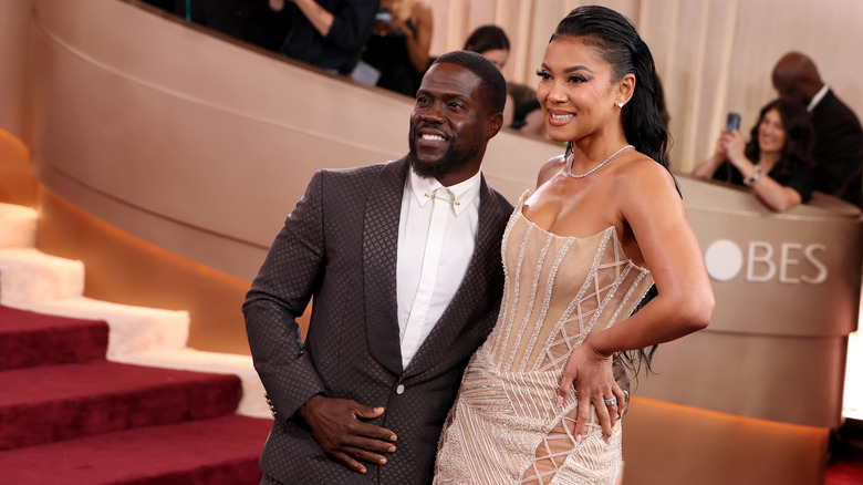 Kevin Hart y Eniko Hart en la 83ª edición de los Globos de Oro en enero de 2026 en Beverly Hills