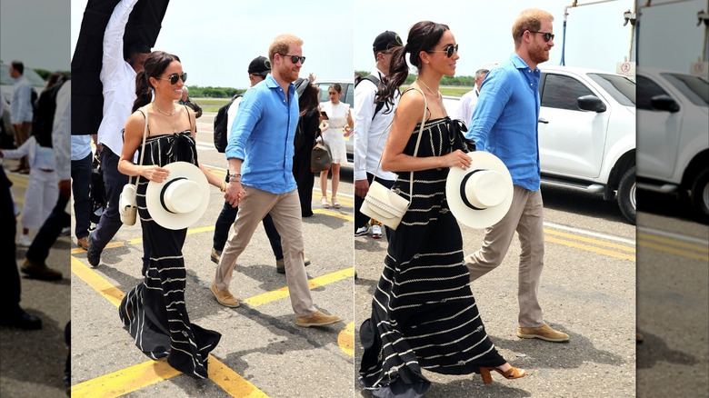 Meghan Markle y el Príncipe Harry en Cartagena, Colombia en 2024.