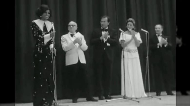 Diana Ross en el Festival de Cine de Cannes de 1973.