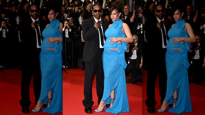 Rihanna y ASAP Rocky en el Festival de Cine de Cannes 2025