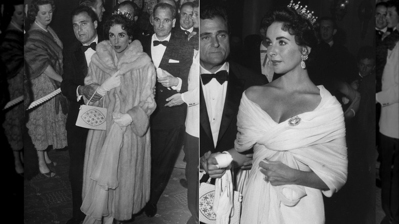 Elizabeth Taylor en el Festival de Cine de Cannes en 1957.