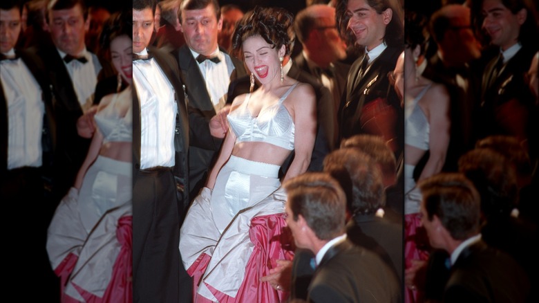 Madonna en el Festival de Cine de Cannes de 1991.