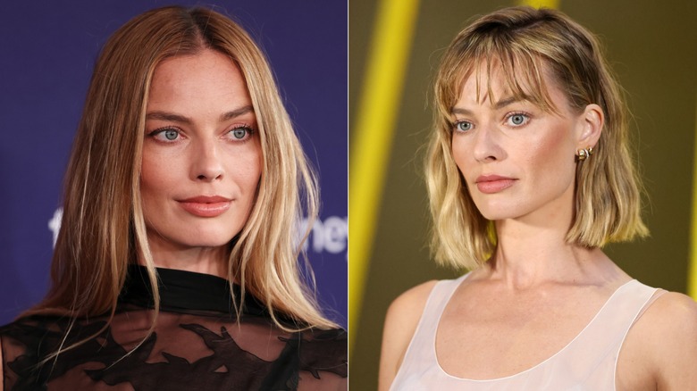 Margot Robbie en el Tropfest de Sydney en febrero de 2026 / Margot Robbie en el desfile de otoño/invierno de moda femenina de Chanel durante la Semana de la Moda de París en marzo de 2026