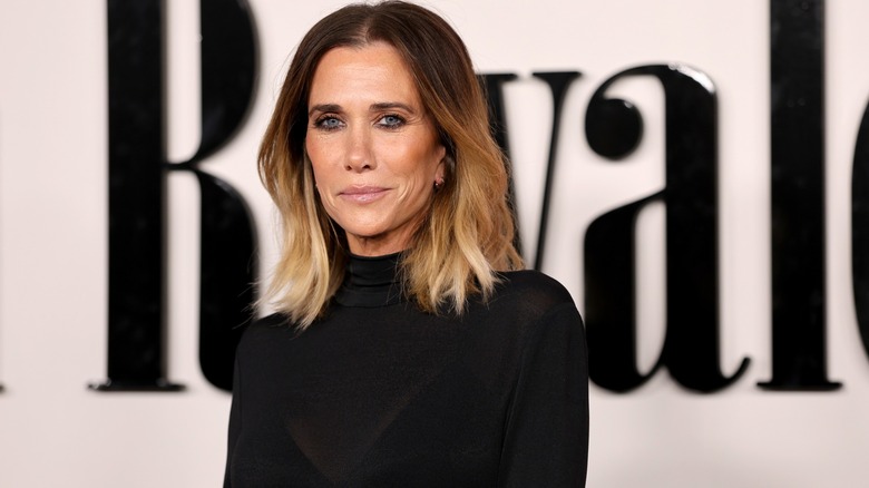 Kristen Wiig en el estreno de una película.