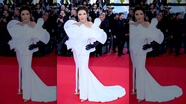 Joan Collins en el Festival de Cine de Cannes 2026.