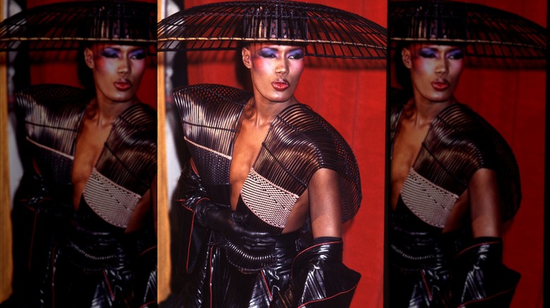Grace Jones en la 25ª edición de los premios Grammy en Los Ángeles en 1983
