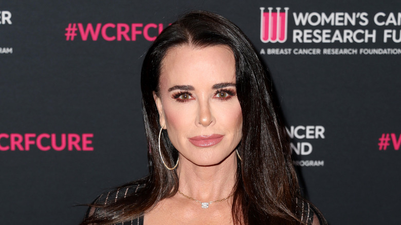 Kyle Richards con aros