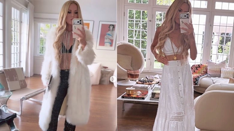 Rachel Zoe se refleja en selfies para Coachella 2026