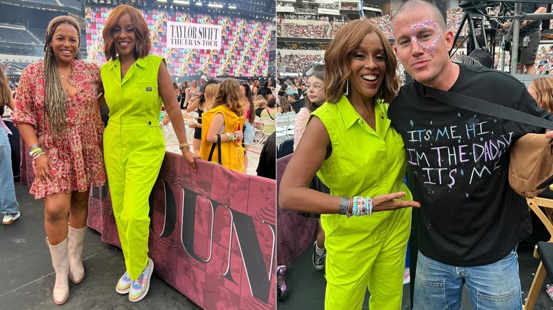 Gayle King en el concierto de Taylor Swift en 2023