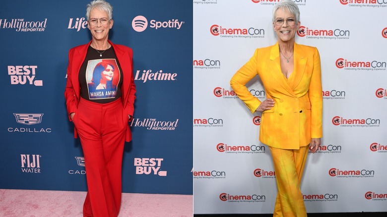 Jamie Lee Curtis en 2022 y 2025