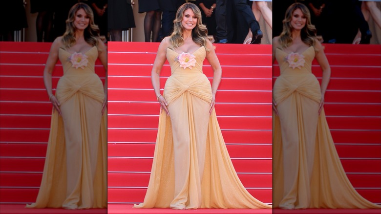 Heidi Klum con un aburrido vestido de Elie Saab en el Festival de Cine de Cannes 2026