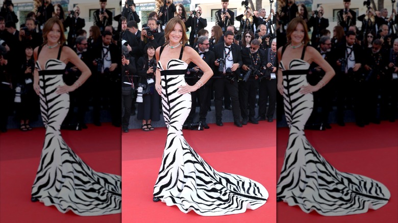 Carla Bruni en el Festival de Cine de Cannes.
