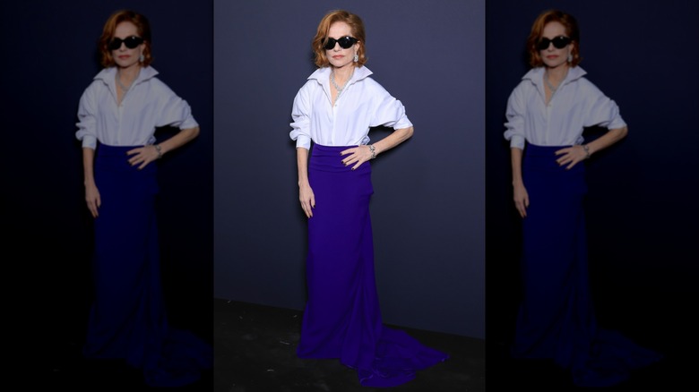 Isabelle Huppert en el Festival de Cine de Cannes.