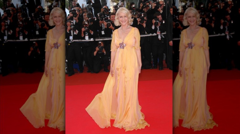 Helen Mirren en el Festival de Cine de Cannes