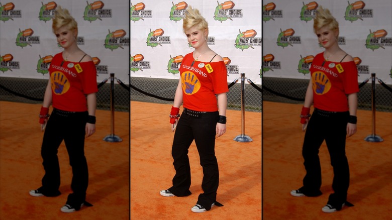 Kelly Osbourne durante la 16ª edición anual de los Kids' Choice Awards de Nickelodeon 2003 - Llegadas a Barker Hanger en Santa Mónica, California