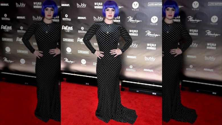 Kelly Osbourne asiste al estreno mundial de "¡RuPaul's Drag Race en vivo!" en Flamingo Las Vegas el 30 de enero de 2020