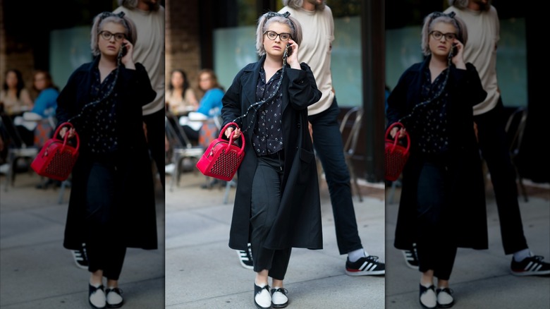 Kelly Osbourne es vista en Tribeca el 19 de septiembre de 2018 en la ciudad de Nueva York.