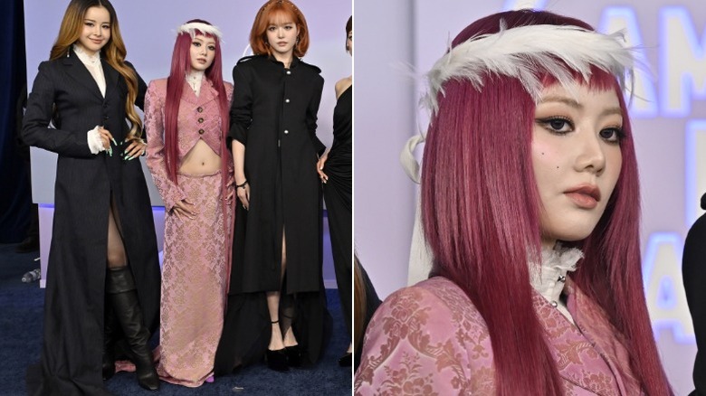 Hinata posa en los AMA de Las Vegas