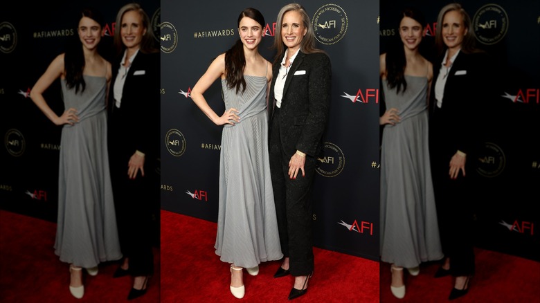 Andie MacDowell y su hija Margaret Qualley en 2022