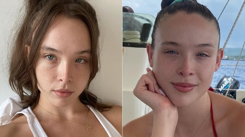 Ella Beatty luce preciosa sin maquillaje