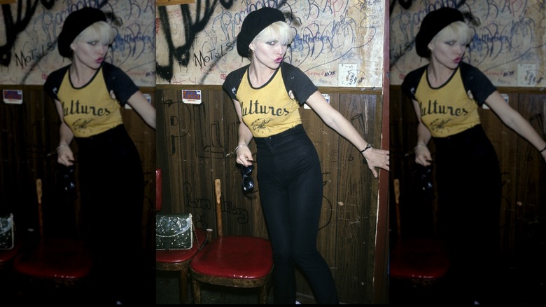 Debbie Harry de Blondie en The Whiskey A Go Go en Los Ángeles 1977