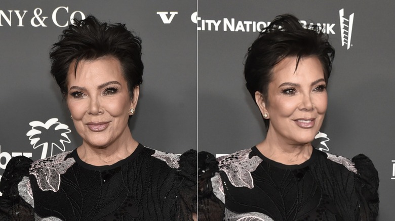 Kris Jenner con un duendecillo en 2022