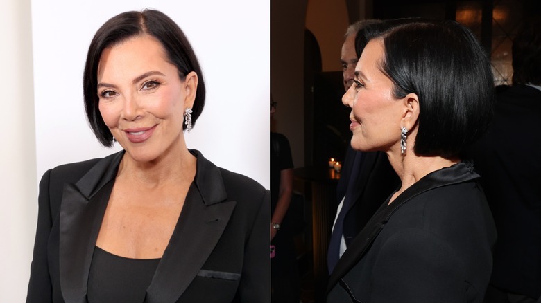 Kris Jenner con un elegante bob en 2025