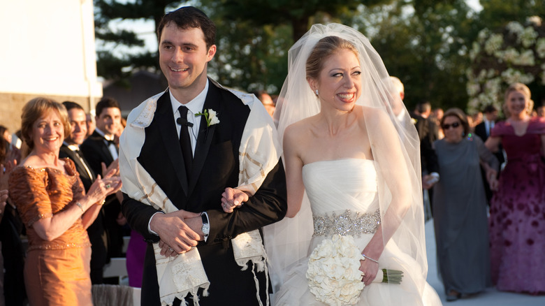 Chelsea Clinton y Marc Mezvinsky en 2010
