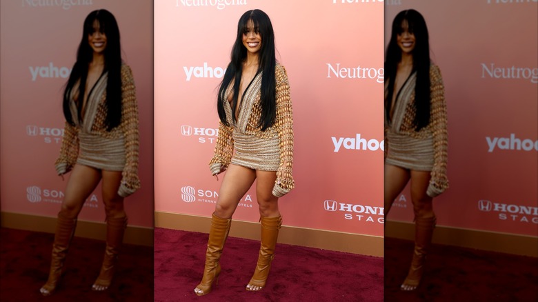 Mariah the Scientist en el evento Billboard Women in Music 2026.