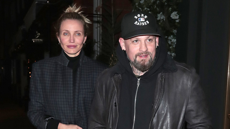 Cameron Díaz en la foto con Benji Madden