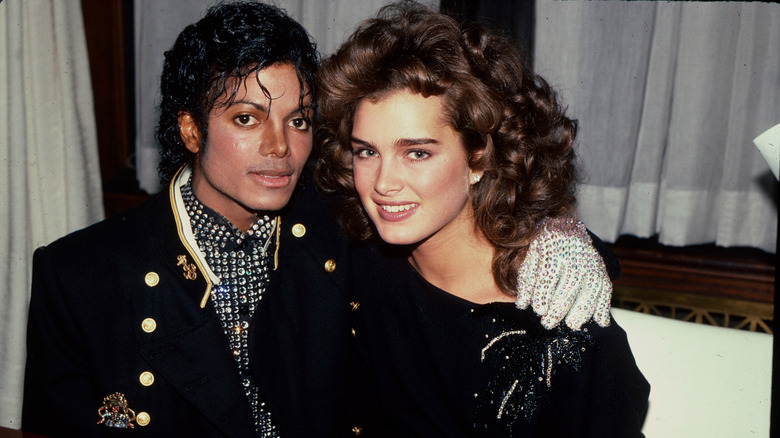Michael Jackson y Brooke Shields febrero de 1984